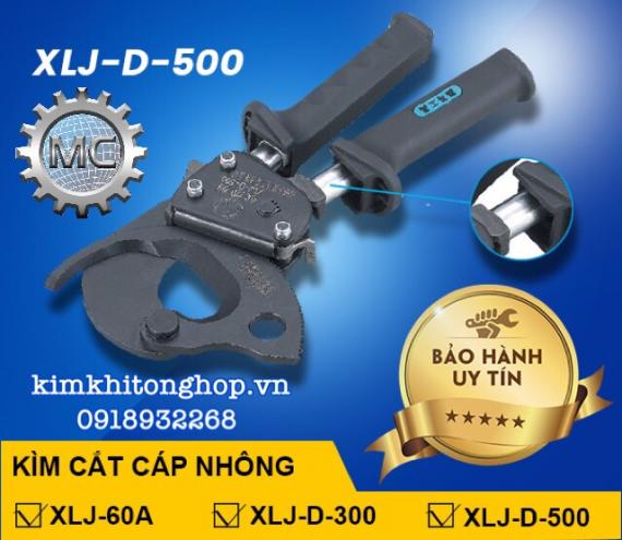 Kìm cắt cáp nhông XLJ-D-500
